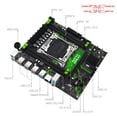 thumbnail image 4 of MACHINIST X99 Motherboard kit with Intel Xeon E5 2680 V3 CPU + DDR4 8GBx2 2133MHz Dual-Channel RAM Set Computer Combo X99 PR9, 4 of 4