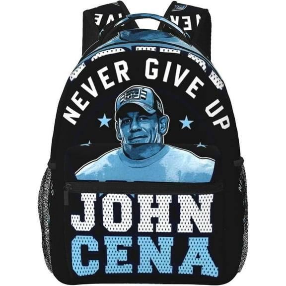 John Boxer Cena Wrestler Backpack Large Capacity Handiness Casual Travel Backpack 11.4X7.8X15.7 inch