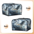thumbnail image 3 of Fotbe Fantasy Swan Yacht Design for Four Slice Toaster Cover, Fingerprint Protector, Super Soft Appliance Cover And Dust Cover,Bread Dust Cover & Fingerprint Protection, 3 of 7