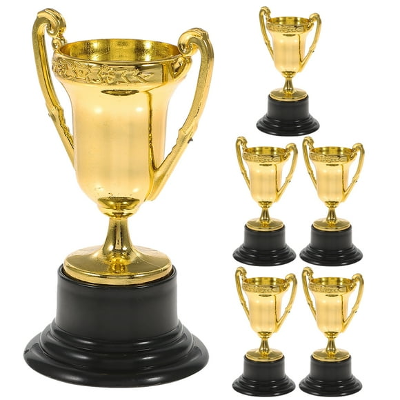 6pcs Plastic Trophies Winner Trophies Kids Trophies Children Trophies Toy Trophies Party Favors