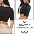 thumbnail image 4 of Women Upper Arm Shaper Compression Posture Shaper Tops Weight Loss Shapewear Body Shaper(Skin Color 3XL), 4 of 6