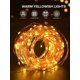 thumbnail image 3 of 1pc Solar Powered Led Copper Wire String Lights With Remote Control For Christmas, Balcony, Garden, Yard Decoration, 3 of 5