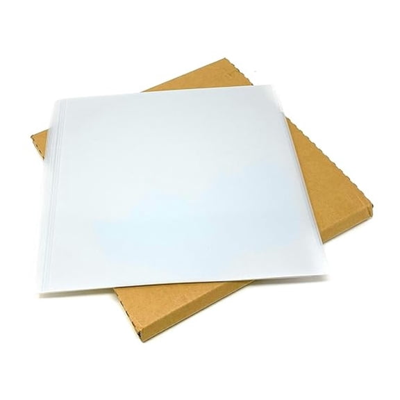 10 Pack Clear PETG Sheets - 0.02" (20 Mil) - 12 inches x 12 inches - 10 Sheets for Thermoforming