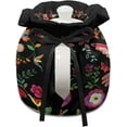 thumbnail image 3 of Hummingbird Floral Tea Pots Cover Tea Cosy Drawstrings Breakfast Teapots Kitchen Tea Pots Dust Lid Home Family Decorative Accessories Cosy Cotton Afternoon Thermal Tea Sweet Gift, 3 of 6