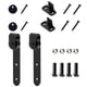 thumbnail image 1 of 10 Piezas Kit de Hardware de de Puerta Corrediza de Gabinete de Acero Al Carbono de 0,63 Pulgadas-0,78 Pulgadas Bisel de la Puerta Corrediza Correderas de Rieles Colgantes, 1 of 6