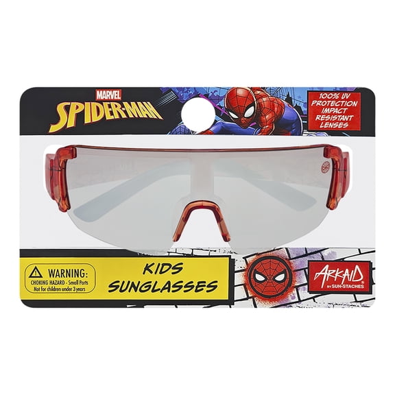 Spiderman Red to Blue Sports Wrap Sunglasses