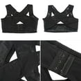thumbnail image 5 of Health Care Adjustable Black Women Posture Correction Posture Shoulder Corrector Back Support Belt Brace BLACK S, 5 of 8