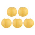 thumbnail image 1 of 5 piezas Strade Fareast Limited farolillo de papel redondo chino 30cm amarillo, 1 of 8
