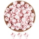 thumbnail image 1 of Cuentas de Silicona de 15 mm, 40 Piezas Cuentas de Silicona Deportivas Voleibol Béisbol Cuentas Redondas de Silicona para Llavero Manualidades DIY Pulsera Collar Cordones, 1 of 5