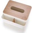 thumbnail image 1 of Jinsinto White Drawer Rectangular Office Towel Dispenser 14.5*18*9.3cm, 1 of 5