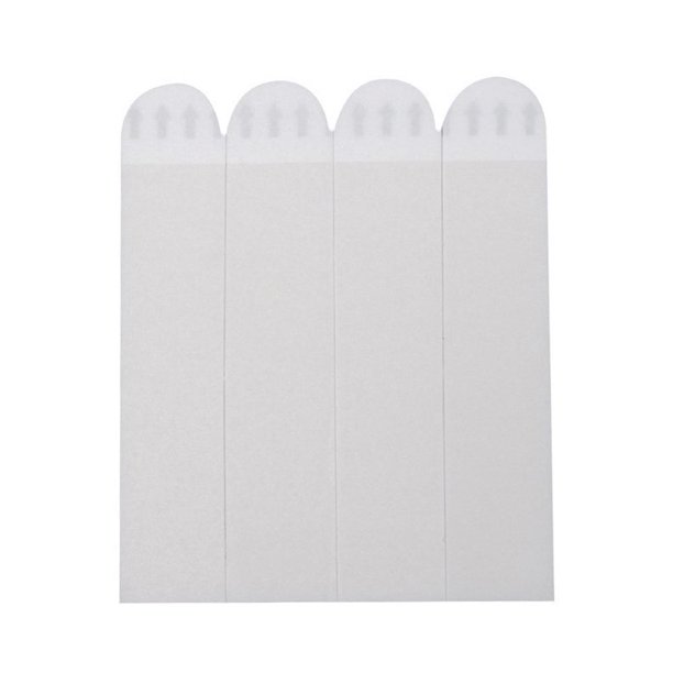 12 pares de tiras adhesivas para colgar cuadros de varios tamaños para uso en interiores (92*19 mm)