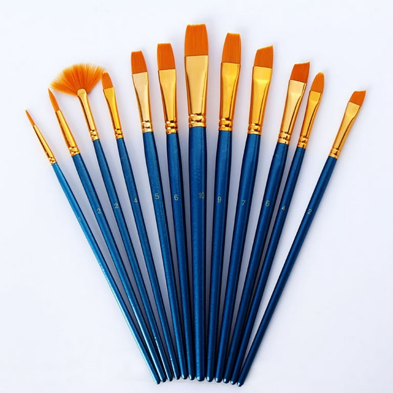artist paint brush set nylon hair