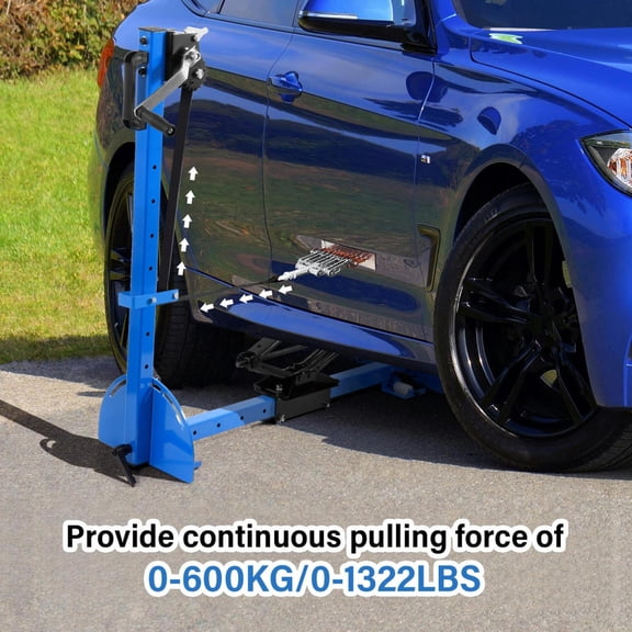 Portable Car Dent Repair Puller Set, Manual Control Adjustable 3.9-36.2 Inch Range for Door Dents, Mobile Mechanics, Home Garage Fixes