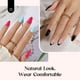 thumbnail image 4 of Kit Press on Nails con forma de escarabajos, 720 unidades, 24 colores, con pegamento y pegatinas, 4 of 7