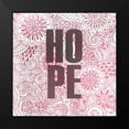 thumbnail image 2 of Allen, Kimberly 15x15 Black Modern Framed Museum Art Print Titled - Pink Hope, 2 of 5