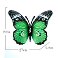 thumbnail image 2 of La Pared Al Aire Libre Metal Hierro Mariposa Jardín Decoraciones Reutilizable Colgante De Pared Mariposa Para Interior Al Aire Libre Eigraketly HA042876-02, 2 of 6