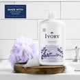thumbnail image 2 of Ivory Mild and Gentle Body Wash, Lavender Scent, for All Skin Types, 35 fl oz, 2 of 8