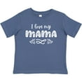 thumbnail image 3 of Inktastic I Love My Mama with Hearts Boys or Girls Baby T-Shirt, 3 of 5