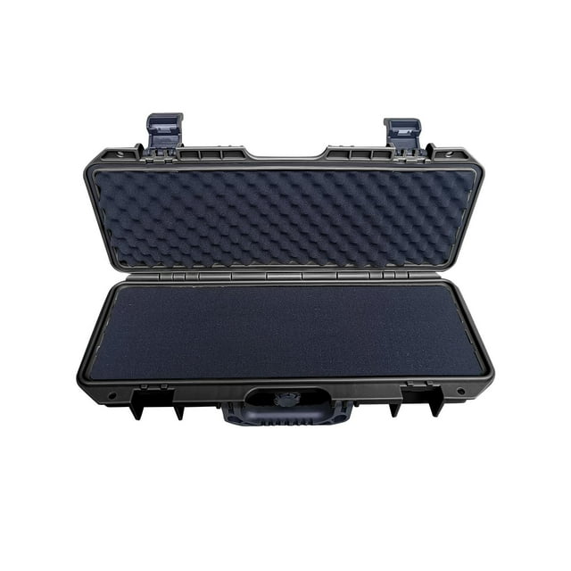 Caja de herramientas larga, organización, accesorios de garaje, banco de trabajo multiusos portátil, fontanero, reparaciones mecánicas, herramientas caja herramientas negra+algodon
