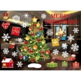 thumbnail image 1 of Christmas Elements Color Window Stickers White Snowflake Wall Stickers, 1 of 2
