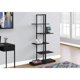 thumbnail image 2 of Librería - 60 "H / Negro / Metal negro Monarch Specialties I 7231, 2 of 2