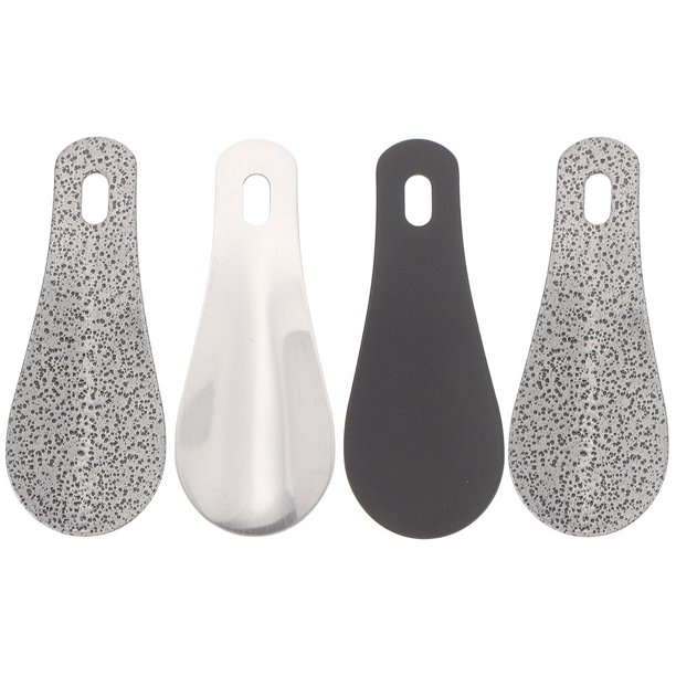 4Pcs Small Shoe Horn Short Shoehorn for Men Women Kids Seniors Elderly