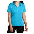 thumbnail image 2 of Yellow Rooster Women's PosiCharge Competitor Polo Shirts Atomic Blue 4XL, 2 of 6