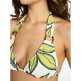 thumbnail image 5 of Time and Tru Women's Triangle Bikini Top with Rings, Sizes XS-XL, 5 of 6