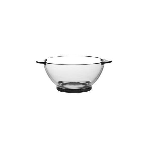 Duralex Lys Mini Multipurpose Clear Glass Bowl with Handles 17 oz Set of 6