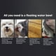 thumbnail image 3 of Alimentador De Agua Lento Para Mascotas, Plato De Agua Potable Lento Para Perros, Evita Resbalones, Diseño De Placa Flotante, A Prueba De Derrames, 1 Litro De Gran Capacidad,, 3 of 7