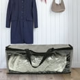 thumbnail image 3 of Bolsa para guardar sombreros con asas, organizador de gorras de béisbol, bolsa de ropa para viajes en casa., 3 of 5