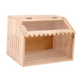 thumbnail image 2 of Caja de cría para pollitos Hábitat para animales pequeños Incubadora robusta Madera ligera 40x30x30cm, 2 of 9