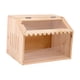 thumbnail image 2 of Caja de cría para pollitos, ligera y resistente, para animales pequeños, jaula de madera para codornices. 40x30x30cm, 2 of 9
