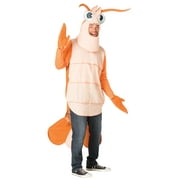 Rasta Imposta Shrimp Crustacean Halloween Costume, Men's Adult One Size, (40-46)