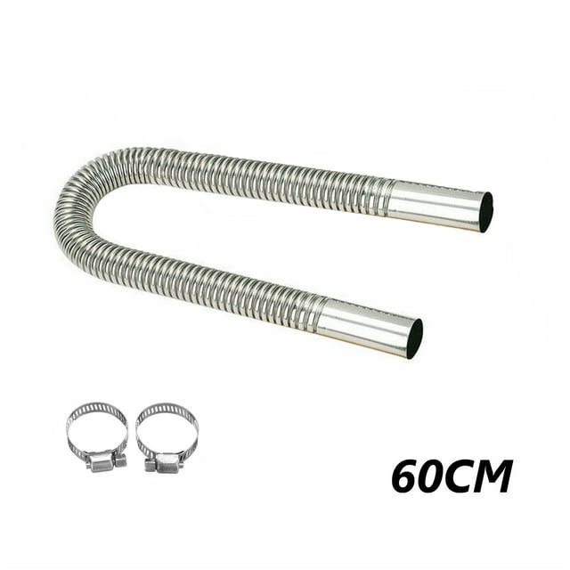 LSLJS Tuyau d'Échappement en Acier Inoxydable pour Réservoir de Chauffage, Accessoires pour la Maison
