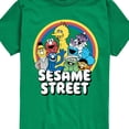 thumbnail image 3 of Sesame Street - Sesame Group Rainbow - Toddler and Youth Short Sleeve Graphic T-Shirt, 3 of 5