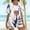 Suit-702White, variant on Gamivast Summer Sets Women 3 Piece Outfits Floral Dragonfly Print Kimono & Shorts with Tank Top Vacation Suits Boho Beach Cover Up Hawaiian Holiday Matching Set