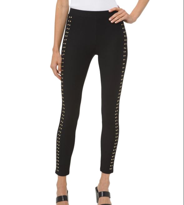 Embellished Leggings Black 