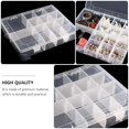 thumbnail image 3 of 2Pcs Nail Art Tools Storage Tray Multiple Grids Organizer Box Salon Storage Box for Girls and Women, 3 of 8