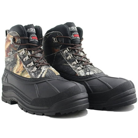 

Tanleewa Men s Winter Boots Camouflage Waterproof Insulated Snow Boots Shoe Size 11.5 Adult Male