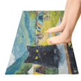 thumbnail image 5 of WOBOGO Picnic Black Cat Carpet 39x20in Kitchen Bathroom Plush Absorbent Non-Slip Floor Mat, 5 of 8