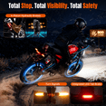 thumbnail image 4 of FREESKY 48V 60AH 200 Miles Long Range Dual Motor Electric Bike for Adult, 20" Fat Tires Full Suspension AWD All Terrain Ebike, 4 of 7