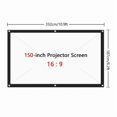 thumbnail image 3 of Projector Screen Fabric Screen Projection Portable Reflective Cloth, 3 of 5