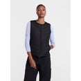 thumbnail image 2 of Ozark Trail Women's and Women's Plus Collarless Puffer Vest, Sizes XS-3X, 2 of 6