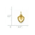 thumbnail image 2 of 14k Puffed Heart Charm, 2 of 3