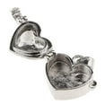 thumbnail image 4 of EHJRE Heart Enamel Pet Urn Pendant Keepsake Memorial Jewelry Accessory Black, 4 of 9