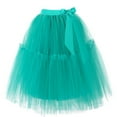thumbnail image 3 of Womens Tutu Skirt Ballet Tulle Skirts Women's Mini/Midi/Maxi Tulle Skirt Vintage Ballet Bubble Skirt Tulle Petticoat Layered Womens Ballet Tutu Skirts for Girls Tulle Tutu Skirts Party Carnival, 3 of 4