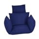 thumbnail image 5 of Cojín para silla de huevo Cojín de asiento Cómodo de instalar Accesorios Almohadilla para silla para Azul marino, 5 of 9