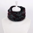 thumbnail image 1 of Foulard Multicolore Automne et Hiver Imprimé Chaud Court en Peluche pour Hommes et Femmes Cercle Simple Double Tricot, 1 of 4