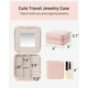 thumbnail image 4 of Joyero organizador Vlando Small Travel con espejo, color rosa, 4 of 8